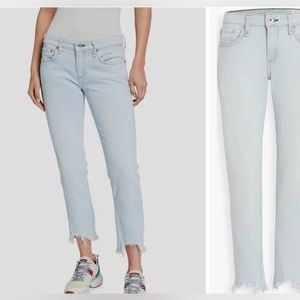 Rag and Bone Low Rise Slim Boyfriend